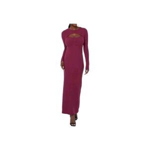Edited by Remi Bader Women's Cutout Dress Size L Burgundy